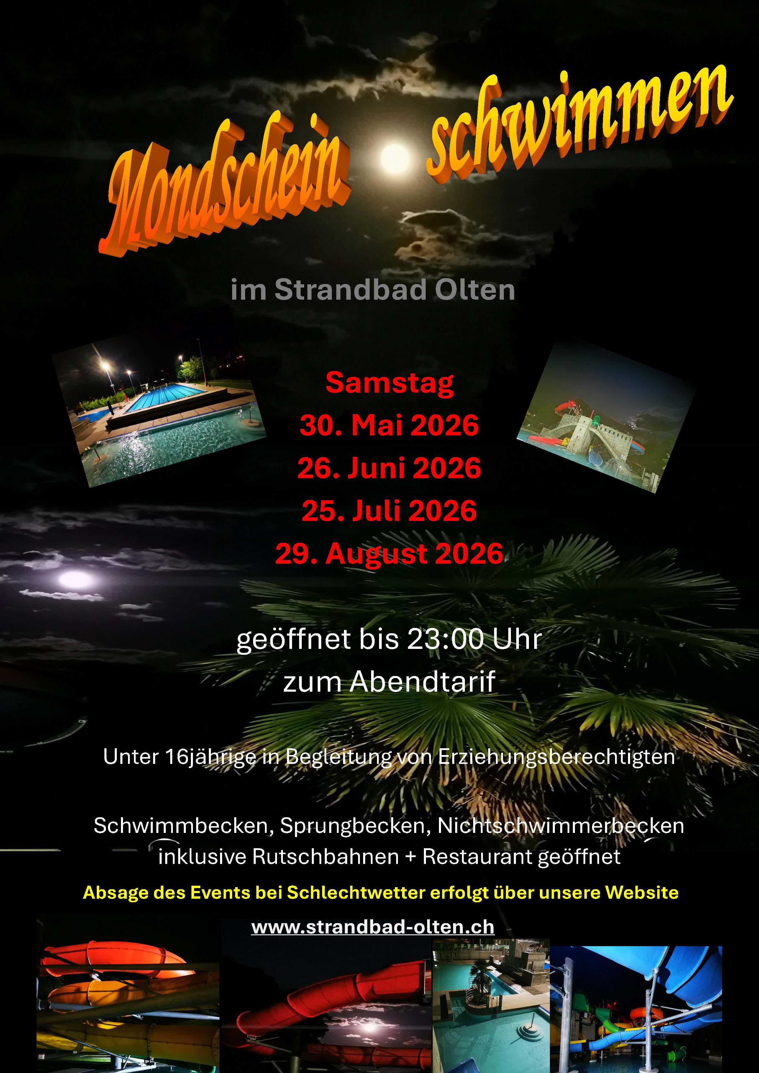 Mondscheinschwimmen 2026